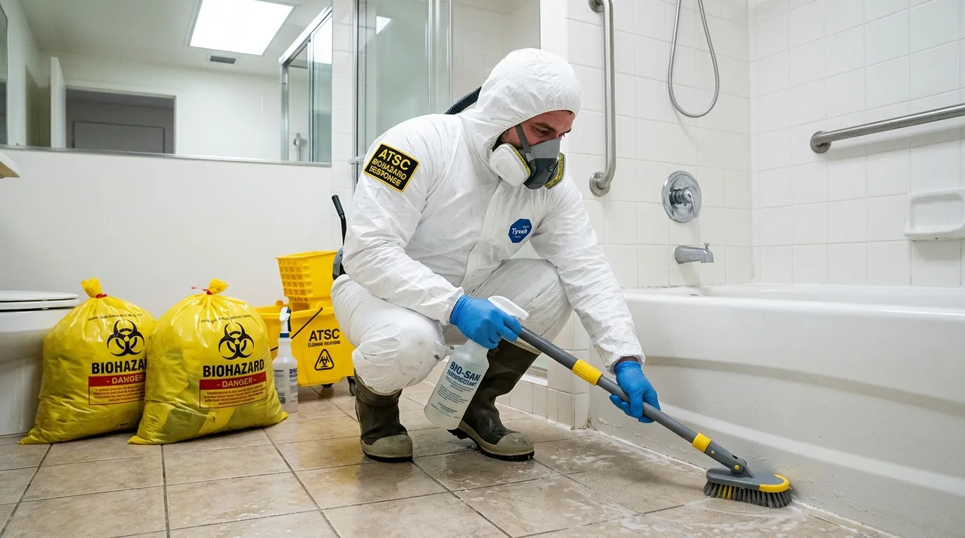 Decontamination equipment deployed for Blood Cleanup in Windsor Locks